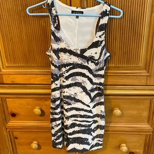 Zebra print fun dress